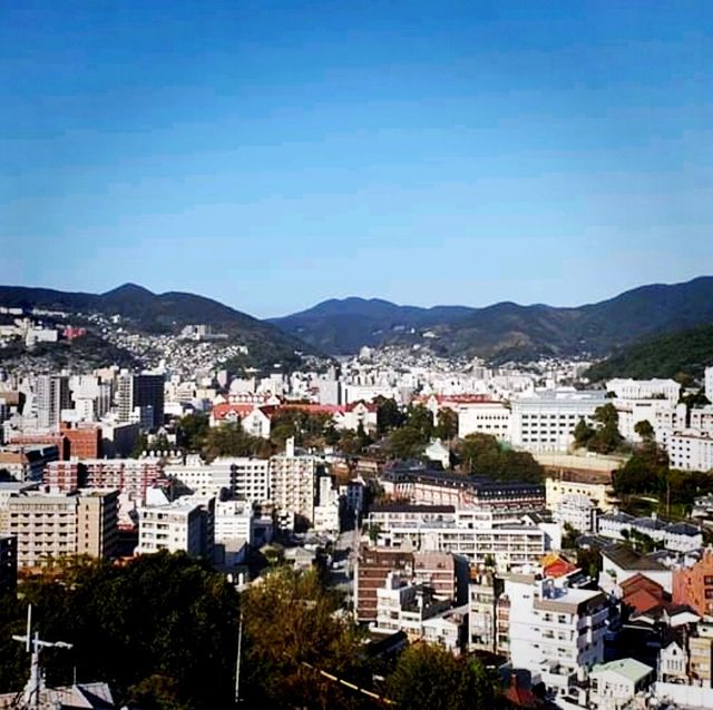 Nagasaki City, the island of Kyushu