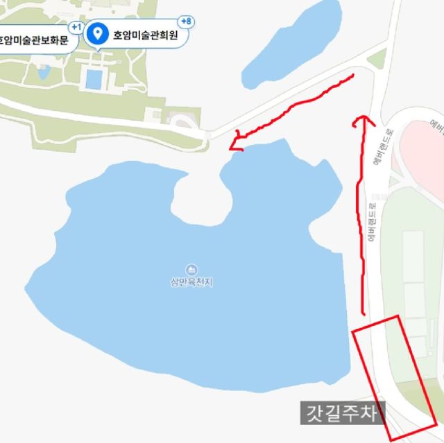 🌸경기도 벚꽃 명소_용인 호암미술관 가실벚꽃길