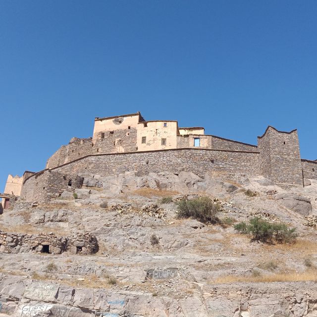 Tiznit local village and Kasbah Imchegigiln
