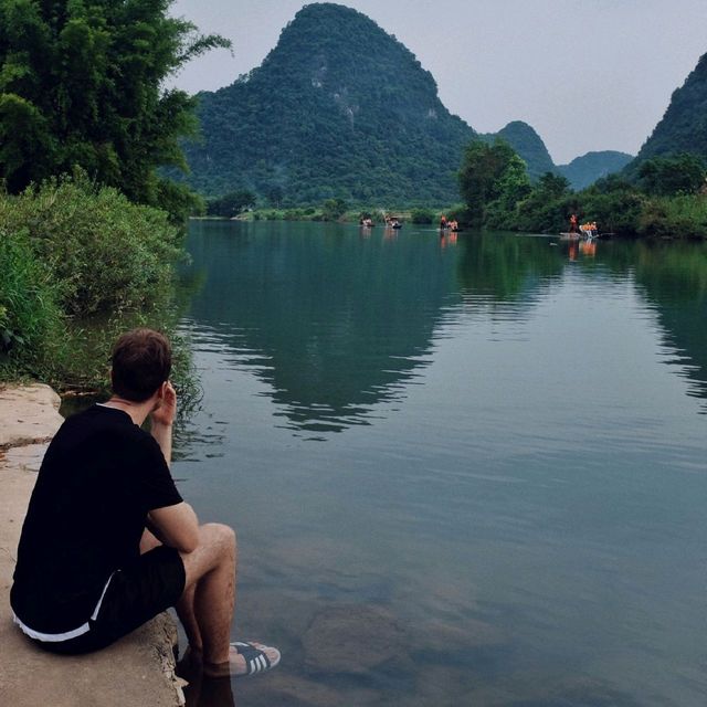 Swimming in the Li river