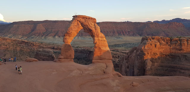 Famous Delicate Arch in Arches National Park