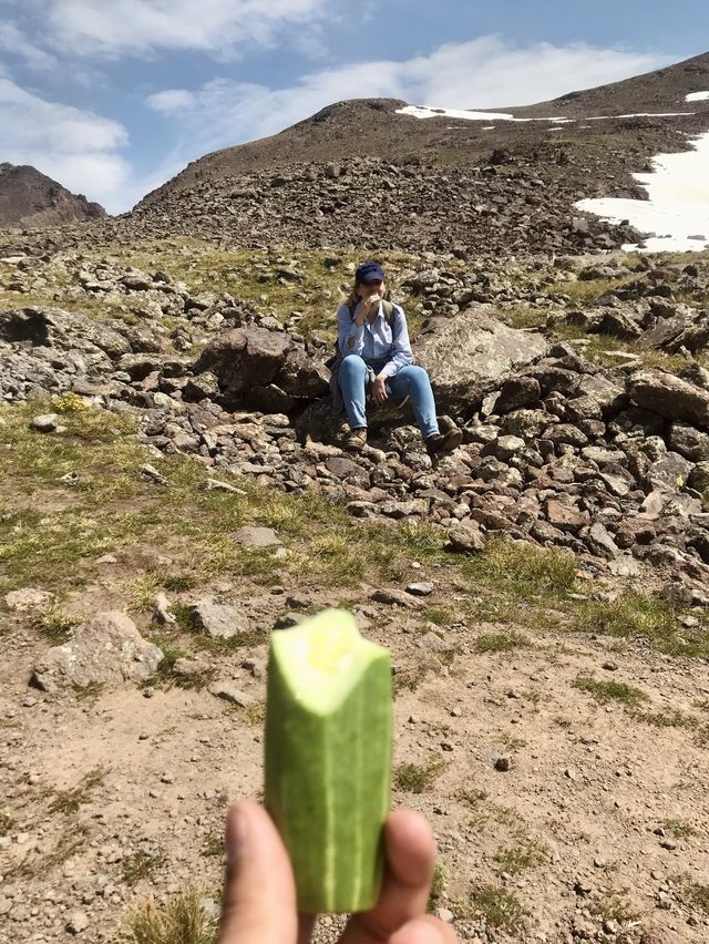 Mount Aragats - Hiking - half way to the top