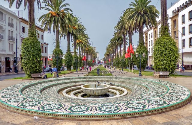 Rabat, the capital of Morocco, is a modern city with a historic old town that is a UNESCO World Heritage Site.