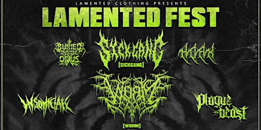 LAMENTED Fest | Haltom Theater, East Belknap Street, Haltom City, TX, USA