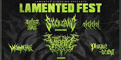 LAMENTED Fest | Haltom Theater, East Belknap Street, Haltom City, TX, USA