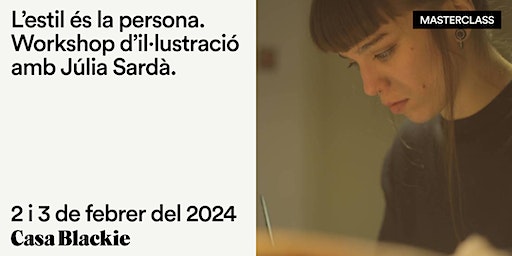Workshop d’il·lustració amb Júlia Sardà | Casa Blackie