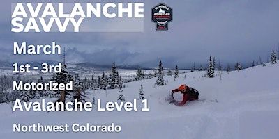 Avalanche Level 1: Motorized for Snowmobilers and snowbikers 3/1-3/3 | Steamboat Springs