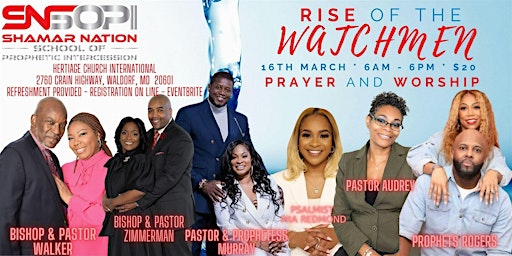 RISE OF THE WATCHMEN - Worship & Intercession | HERITAGE CHURCH INTERNATIONAL