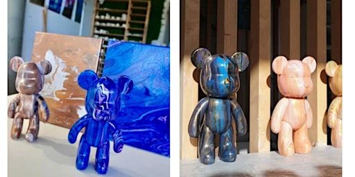 Fluid Acrylic Bear Art Workshop | 160 Wright St
