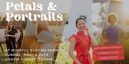 Petals & Portraits | Mindful Blooms Farm x Sami Hobbs | Mindful Blooms Farm