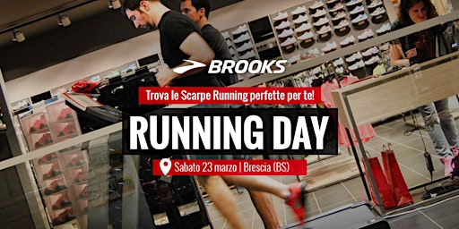 BROOKS Running Day, Brescia - Sabato 23 Marzo 2024 | Maxi Sport Brescia