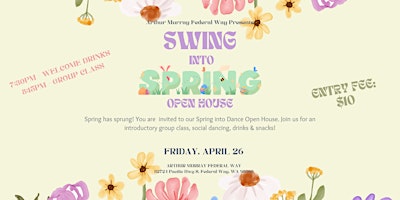 Swing into Spring Open House | Arthur Murray Dance Studio Federal Way