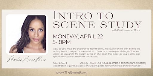 Intro to Scenę Study | gilbert w. perry, jr. center for the arts, West Main Street, Middletown, DE, USA