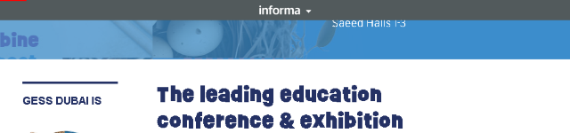 Gess - 全球教育用品和解決方案 2024 | 迪拜世界貿易中心
