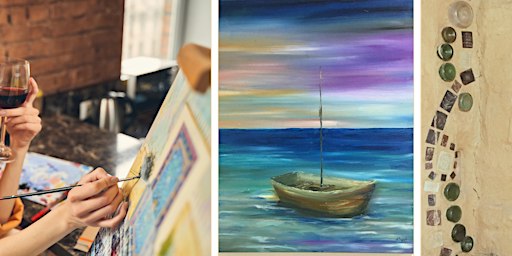 Sip & Paint: 'Lake view' at Magpie Springs – Wine Included | Magpie Springs