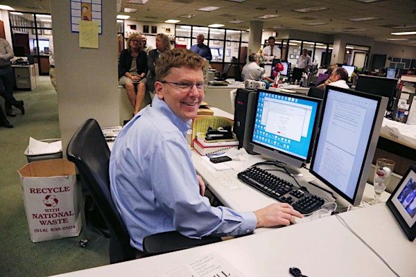 Celebrate Mike Strain entering the Oklahoma Journalism Hall of Fame | Bramble Breakfast & Bar - Downtown