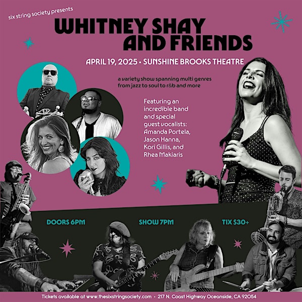 Whitney Shay & Friends | Sunshine Brooks Theater