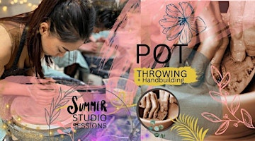Pot Throwing + Hand building Studio Experience : 21st June 2025 - 2pm | Artreach Studios
