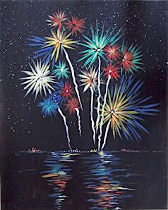 Paint Party: Fireworks over the Lake | 715 S University Ave