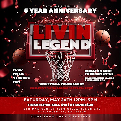 LIVIN LEGEND 5 YEAR ANNIIIII | The Alan Horwitz "Sixth Man" Center, Powered and Operated by Philadelphia Youth Basketball
