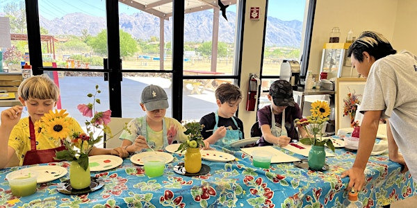 Art on the Farm Camp '25 | Tucson Village Farm 4-H Healthy Living Center (aka the "Big" Farm)