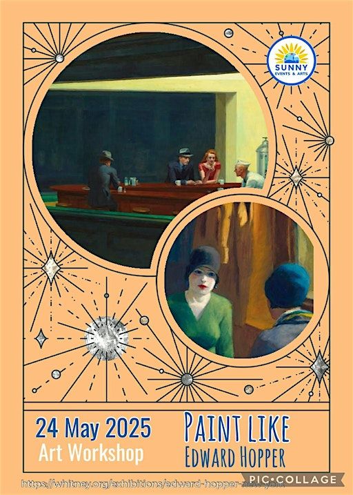 Art Workshop for adults Paint like Edward Hopper | Newmarket Public Library