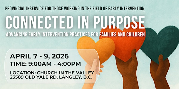 Connected in Purpose Provincial Conference | Church in the Valley