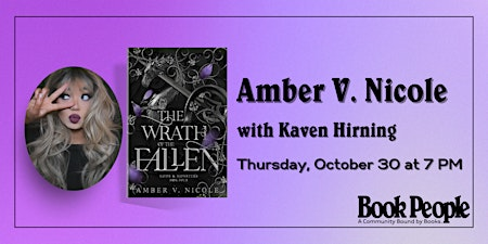 BookPeople Presents: Amber V. Nicole - The Wrath of the Fallen | BookPeople