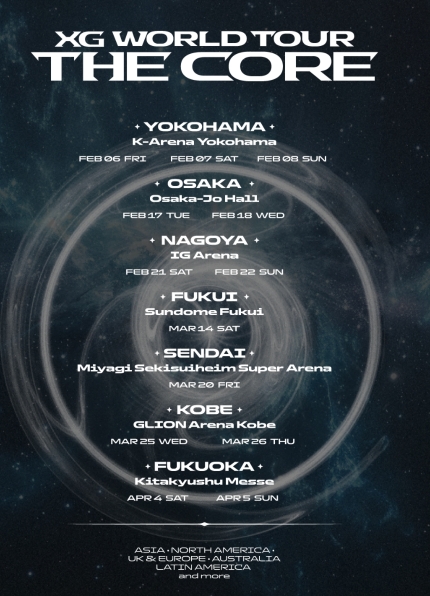 Osaka | XG WORLD TOUR: THE CORE | Osaka-Jo Hall