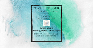 6 week Watercolour Series | Joe Rich Community Hall