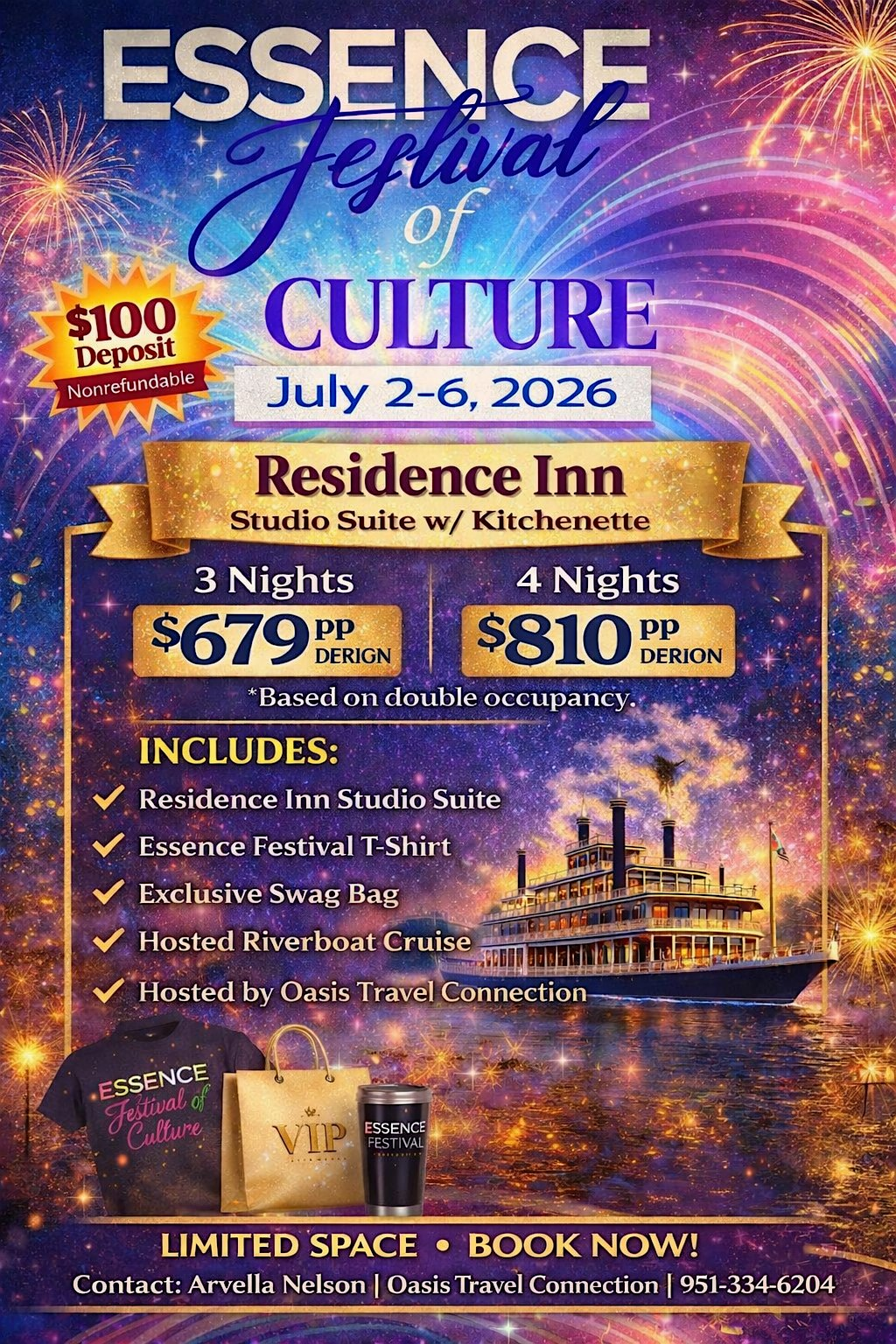 Essence Festival of Culture  2026 | Residence Inn New Orleans French Quarter Area/Central Business District
