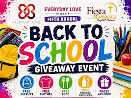 EDL Ministries Back to School 2026 | Fiesta Missionary Baptist Church