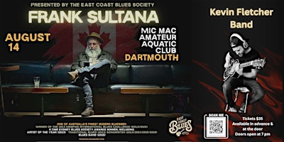 Frank Sultana & Kevin Fletcher Band | Mic Mac Amateur Aquatic Club