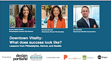 Downtown Vitality: What does success look like? | Portland Art Museum