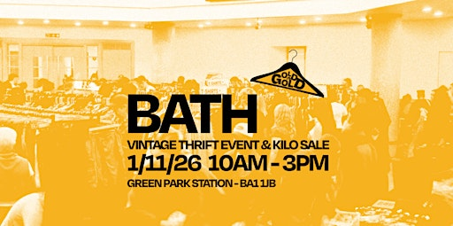 1st November - Bath's BEST Vintage Thrift Event & Kilo Sale | Green Park Station