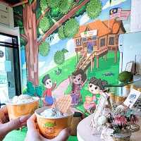 Newly opened ice cream cafe! 🍦 