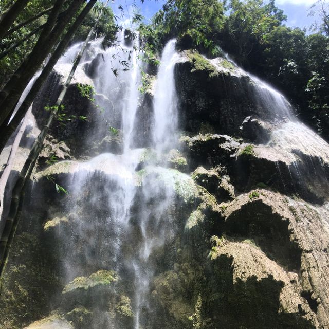 Tumalog Falls in Oslob 🤍
