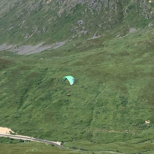 3880 ft. Above Sea Level. Parasailing anyone 