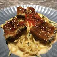 超多明太子嘅意粉🤤