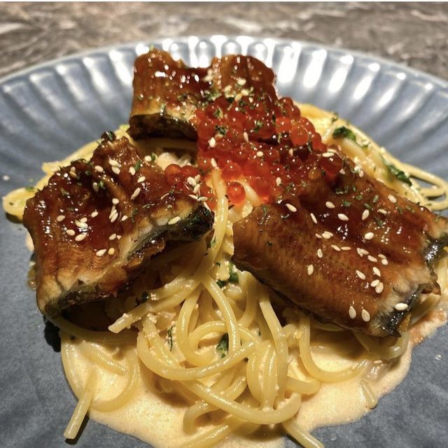 超多明太子嘅意粉🤤