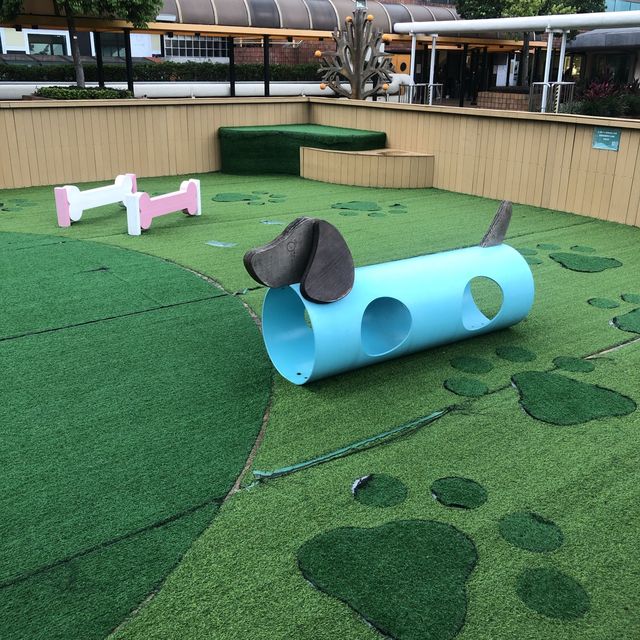商場頂樓嘅寵物公園