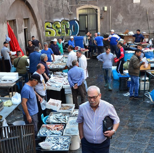 意大利 西西里島🔶Catania 🐟魚市場