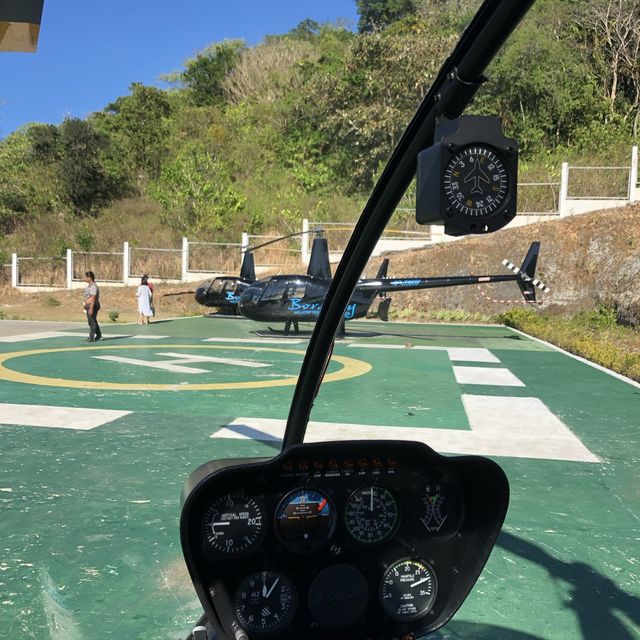 헬리콥터 타고 보라카이섬 돌아보기! 