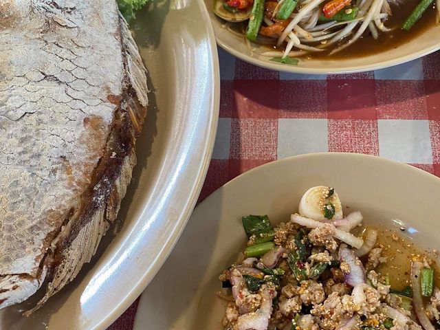คันปาก อร่อยฟิน ใกล้สนามบินนราธิวาส