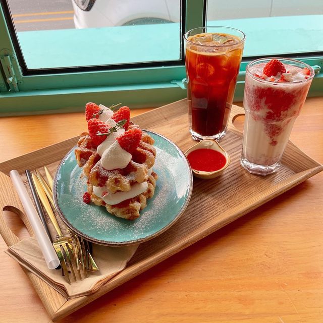 맛있는 디저트 크로플 천국 카페 🥨“79파운야드” 