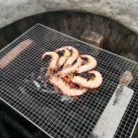 青山灣海灘x  BBQ