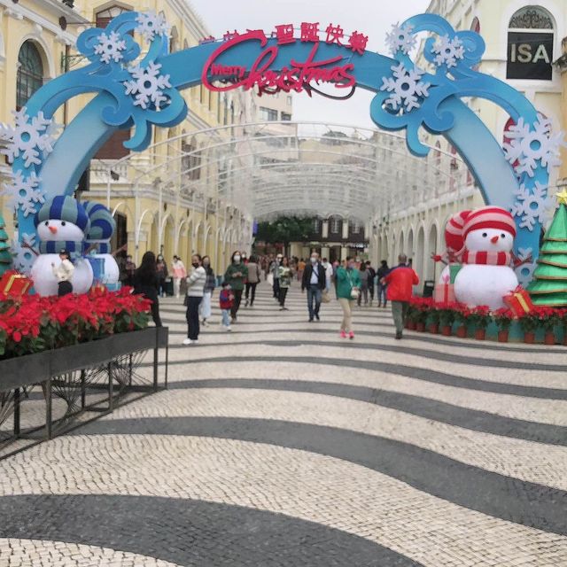 Macau Senado Square -Christmas tree (2022)
