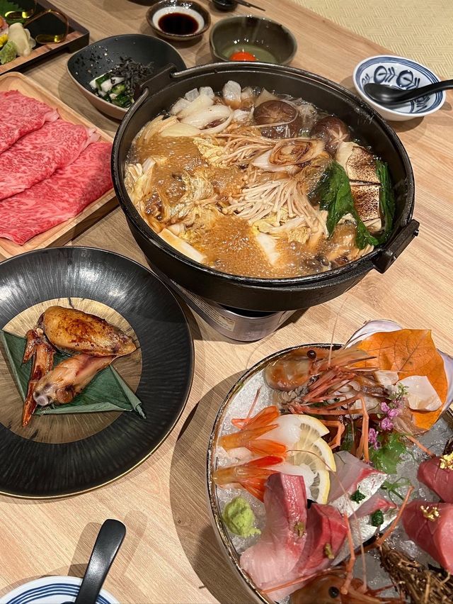 銅鑼灣打卡一流棉花糖和牛壽喜燒😋