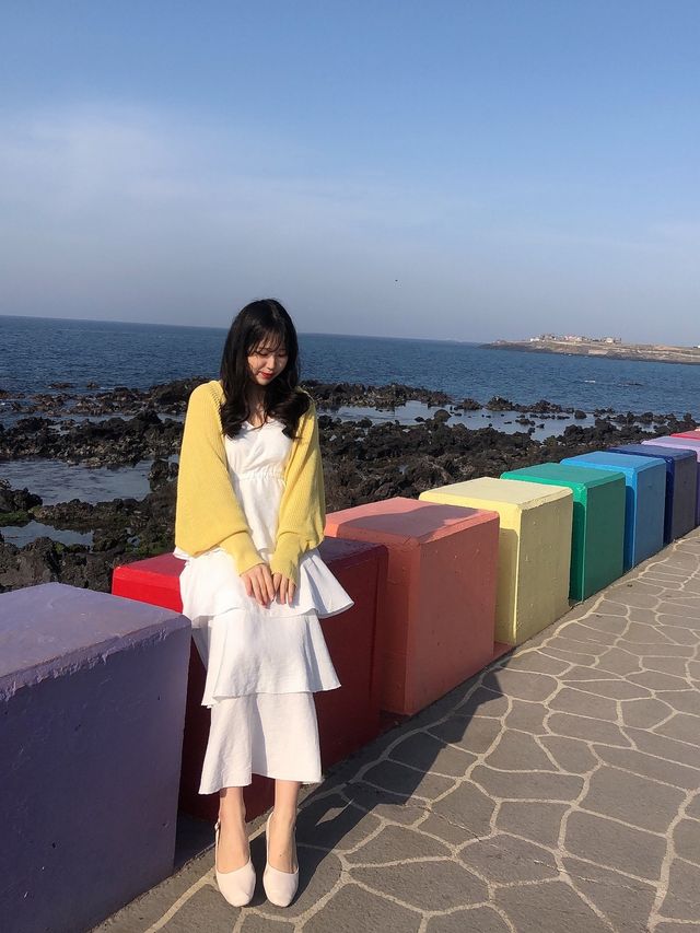 너무 예뻤던 제주 도두동, 무지개해안도로🌈