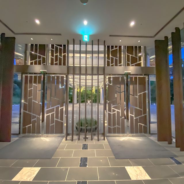 パークタワー東京正面入り口